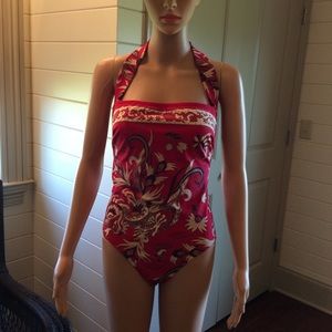 One piece bathing suit